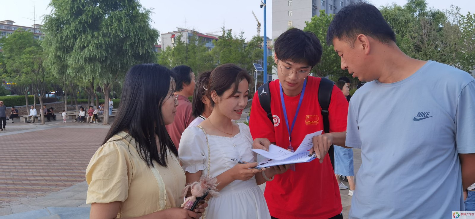 商学院“助燃人间烟火”团队赴渭源县开展暑期社会实践活动