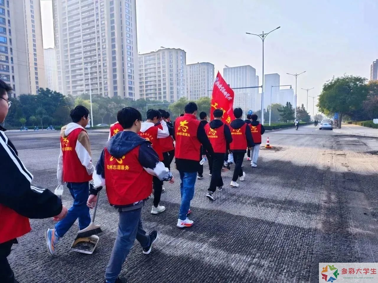 助力创城 你我践行丨百万大学生进社区志愿服务活动-德州职业技术学院机械工程系